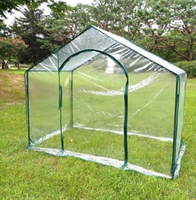 Serre de jardinage à toit Peak serre de tomates pour la plantation de légumes et de fleurs