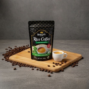 Bolsas de Mylar Personalizadas OEM, Bolsa con Fondo Plano y Cierre Hermético, Cumple con las Normas de la FDA para Tostadores de Café Globales - Product Image 1