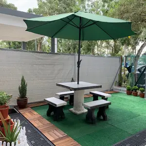 Tewango – Nouvelle Voile d'Ombrage Rectangulaire Extérieure en HDPE Épais et Robuste, Anti-UV, pour Balcon, Protection de la Vie Privée, Filet Pare-Vent, Tissu Anti-UV 90%-95% - Product Image 1