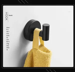 Support mural auto-adhésif en acier inoxydable 304 pour serviettes de bain, ensemble de barres de salle de bain pour la maison et l'hôtel (vente en gros) - Product Image 2