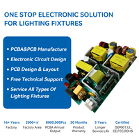 Servicio Personalizado de PCB y PCBA para Iluminación LED, Atenuación DALI, Mecanizado STM, Diseño y Desarrollo de PCBA, Paneles de Luz LED