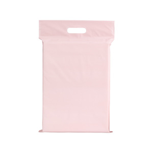 Sac de coursier Crown Capital rose clair givré, épais, imperméable, auto-scellant, pour l'emballage express de logistique et d'e-commerce - Product Image 5