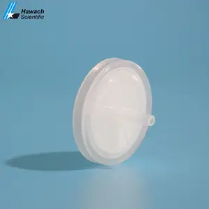 Austauschbarer Glasfaser-GF-Membran spritzen filter mit 25 mm Durchmesser und Luer-Lock-Anschluss