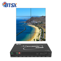 Contrôleur de système visuel immersif 4K60 à 9 sorties HDMI DP avec rotation à 180 degrés pour simulateur de vol et entraînement