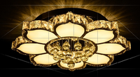 Lampe en cristal moderne de conception nouvelle, prix d'usine bon marché, décoration de la maison, lustre en cristal