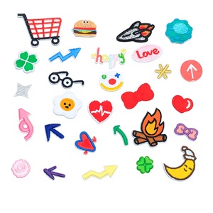 Parche Bordado de Tela de Poliéster de Alta Calidad, Duradero, Directo de Fábrica, Personalizable, Multicolor, con Dibujos Animados - Product Image 1