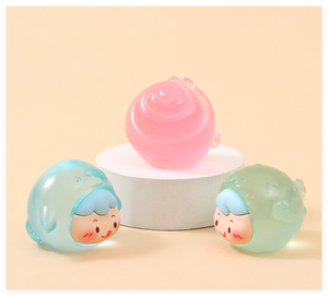 Piccole tartarughe in resina luminosa 10 colori portafortuna terrario in miniatura figura molto piccola per mistero borsa cieca a sorpresa - Product Image 5