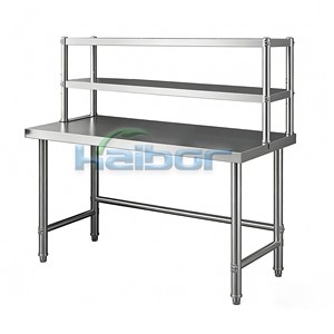 Plan de travail amovible en acier inoxydable pour <span class=keywords><strong>cuisine</strong></span> de restaurant, robuste et extensible, SS201/304 - Product Image 2