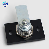 Serrure de coffret de commande de porte de cabine d'ascenseur contemporaine en acier inoxydable JK5077-1