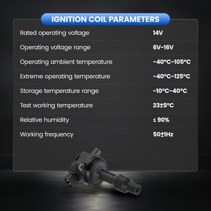 Uf365 Bobines Voor Volvo S40 2000-2004 Volvo V40 2000-2004 1.9l L4 Vervangt 1275602 12756020 12756029 5c1317 Gn10422 - Product Image 6
