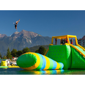 Nuevo comercial de alta calidad PVC inflables parque acuático grande inflable carrera de obstáculos team building - Product Image 6