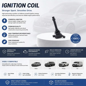 F01R00A048 High Quality <b>Auto</b> Parts Ignition Coil for BYD M6 S6 2.4L <b>Engine</b> Ignition <b>System</b> F01R00A048 - Product Image 4
