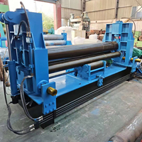 Machine à rouler les tôles hydraulique à trois rouleaux CNCColgar W11S-12*2500 certifiée CE, machine à plier les tôles métalliques avec certification CE