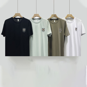 T-shirt <span class=keywords><strong>pour</strong></span> <span class=keywords><strong>homme</strong></span> léger, confortable et doux, blanc uni, taille oversize, <span class=keywords><strong>pas</strong></span> <span class=keywords><strong>cher</strong></span> - Product Image 2