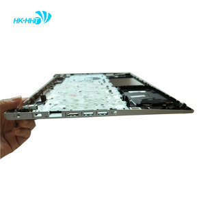 Repose-poignets HK-HHT pour ordinateur portable avec clavier espagnol pour <span class=keywords><strong>HP</strong></span> <span class=keywords><strong>ProBook</strong></span> 450 G6 <span class=keywords><strong>455</strong></span> G6 450 <span class=keywords><strong>G7</strong></span> <span class=keywords><strong>455</strong></span> <span class=keywords><strong>G7</strong></span> argent - Product Image 2