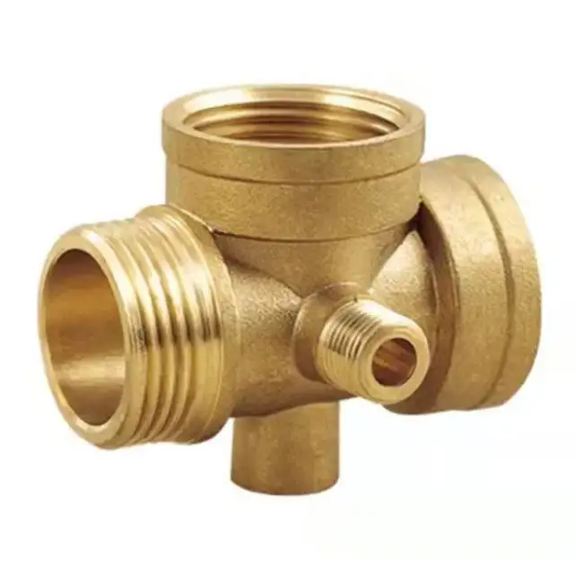 Standard Quality Brass Five Way Connector Used for Connections from Indian Supplier Available at Bulk Price