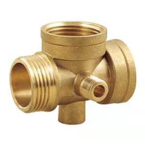 Connecteur à cinq voies en laiton de qualité Standard utilisé pour les connexions de fournisseur indien disponible au prix de gros - Product Image 1