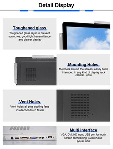 Độ Sáng Cao Mở Khung 23 24 <span class=keywords><strong>27</strong></span> Inch Màn Hình Cảm Ứng Tft Lcd Màn Hình Cảm Ứng Màn Hình Hiển Thị - Product Image 5