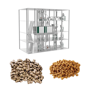 Nutrición Animal Food Machine Extrusora Línea de procesamiento Alta <span class=keywords><strong>calidad</strong></span> Perro Animal Food Equipment Línea de fabricación de alimentos para animales - Product Image 6