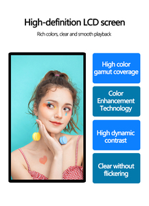 <span class=keywords><strong>LCD</strong></span> Totem kỹ thuật số biển tầng đứng quảng cáo Màn hình hiển thị kiosk màn hình cảm ứng kiosk Trong Nhà Kỹ thuật số biển cho khách sạn - Product Image 2