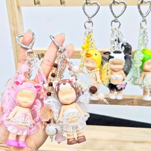 Original custom Sonny angel keychain is suitable for SMISKI Sonny Angel Blind Box mobile phone <b>chain</b> set customization clothing - Product Image 1