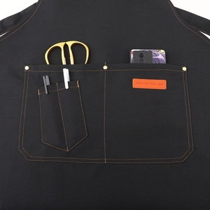 Vente en gros <span class=keywords><strong>Tablier</strong></span> <span class=keywords><strong>de</strong></span> <span class=keywords><strong>chef</strong></span> <span class=keywords><strong>de</strong></span> nettoyage avec logo personnalisé pour restaurant, bar, cafés, tabliers <span class=keywords><strong>de</strong></span> cuisine en toile imperméable avec poche pour hommes - Product Image 6