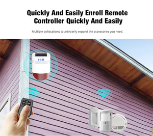 Wireless <strong>Remote</strong> <strong>Control</strong> 120db Smart Outdoor Siren <strong>Alarm</strong> System for <strong>Smoke</strong> and Gas Detectors - Product Image 4