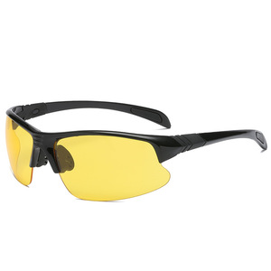 Gafas de sol deportivas Xsy con lentes polarizadas de PC, protección UV400, a prueba de viento, para ciclismo, para hombres y mujeres, para uso en exteriores. - Product Image 4