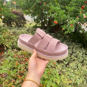 Nuevas <span class=keywords><strong>Sandalias</strong></span> Planas para <span class=keywords><strong>Mujer</strong></span>, Varios Colores, Estilo Uggs, Diseño Simple con Punta Abierta, para Playa - Product Image 3