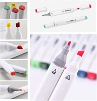 Yihuale — marqueurs d'alcool 60 couleurs, stylo marqueur artistique à double pointe, séries classique et permanents