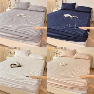 כיסוי מזרן עמיד למים להתאמה אישית זמין במגוון גודל וצבע מזרן כיסוי מגן מצויד גיליון - Product Image 4