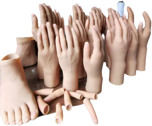 Hoge Kwaliteit Hot Selling Beauty Prothetische <span class=keywords><strong>Hand</strong></span> Siliconen Palm Cosmetische Protheses - Product Image 1