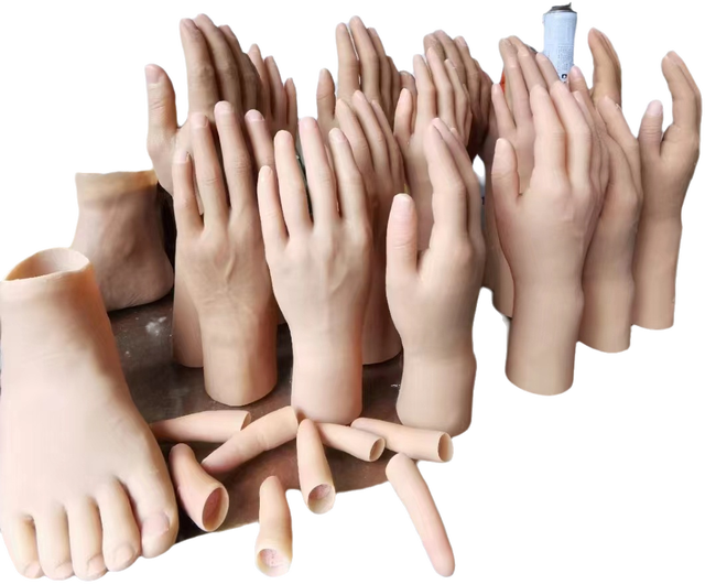 High Quality Hot Selling Beauty Prosthetic Hand Silicone Palm Cosmetic Prosthetics