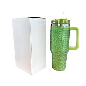 आउटडोर 1200 एमएल बड़ी क्षमता वैक्यूम थर्मोस कप क्रॉस-बॉर्डर 40 औंस हीरा कार कप सक्शन ट्यूब के लिए बर्फ की बर्फ बर्फ की गर्म कप - Product Image 5