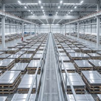 Tôle d'acier inoxydable 8K poli miroir 304 316 avec film protecteur pour la décoration intérieure architecturale et d'ascenseurs