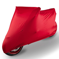 Bâche d'intérieur de qualité supérieure Protection contre la poussière Élastique Velours Stretch Spandex Housse de protection pour moto