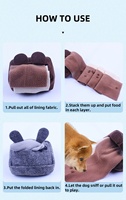 Boîte à mouchoirs pour animaux de compagnie, jouets à renifler, jouets en peluche pour chien, boîte à nourriture cachée, nouvel arrivage