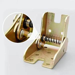 Charnières pliantes autobloquantes à 110 degrés pour table pliante 65x45mm - Utilisation salon et bureau à domicile - <span class=keywords><strong>Test</strong></span> de 50 000 cycles - Épaisseur 2,5mm - Product Image 2