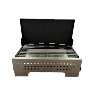 Hot Selling Portable Stainless Steel Foldable BBQ Grills for Outdoor Camping and BBQ