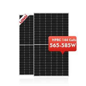 Longi Hi-MO6 LR5-72HTH 560W 565W 570W 575W 580W HPBC Solar Panel Half Cut Cell