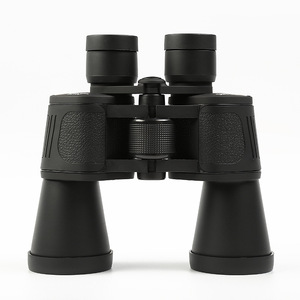 20X50 Leather black telescope Normal binoculars high definition