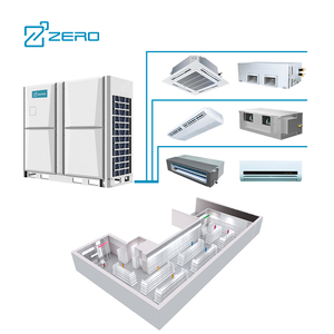 เครื่องปรับอากาศแบบแยกส่วนหลายโซน ZERO Digital Multi Zone Split Air Conditioners R410a สำหรับเชิงพาณิชย์ขนาดเล็ก ระบบ HVAC แบบฝังฝ้าเพดานและแบบท่อลม พร้อมมอเตอร์ปั๊ม - Product Image 5