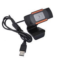 Cámara Web USB X13 1080P CMOS con Micrófono Integrado para Android TV y Computadora, Giratoria, en Stock