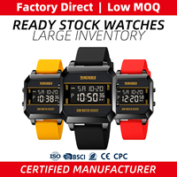 SKMEI 1848 Herren Outdoor Mode Dual-Zeit Sportuhr Top-Marke LED Elektronische Herrenuhr Großhandel Reloj Hombre Uhr