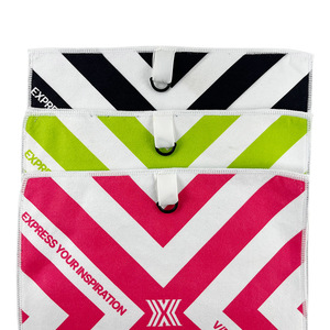 Serviette de nettoyage auto en microfibre personnalisée, 35x35cm, double face, absorbante, séchage rapide, pour cadeaux de station-service - Product Image 2