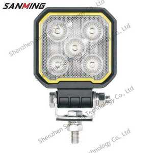 Đèn Làm Việc LED Xe Hơi 20W DC 12V 24V Cho Xe Tải Máy Kéo Địa Hình SUV Đèn Pha 4X4 - Product Image 5