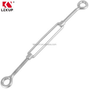 Kit de tensión ajustable para cable de acero inoxidable SS304, tensor de ojo a ojo de acero inoxidable M8 plateado - Product Image 4