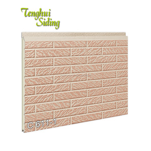 Tablero de pared Exterior decorativo <span class=keywords><strong>panel</strong></span> de pared <span class=keywords><strong>aislante</strong></span> estructural sándwich PU <span class=keywords><strong>para</strong></span> casas prefabricadas - Product Image 5
