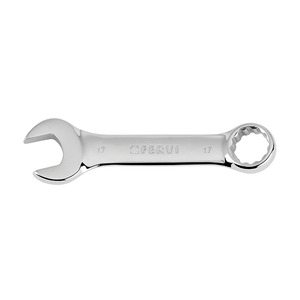 Clé à molette FERVI Combi Corsette Chromate polie miroir avec manche court - Product Image 1