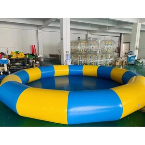 Grande <span class=keywords><strong>piscine</strong></span> gonflable ronde carrée portative de parc d'eau profonde de <span class=keywords><strong>piscine</strong></span> pour la boule de Zorb/boule de marche de l'eau/bateau à aubes d'enfants - Product Image 5